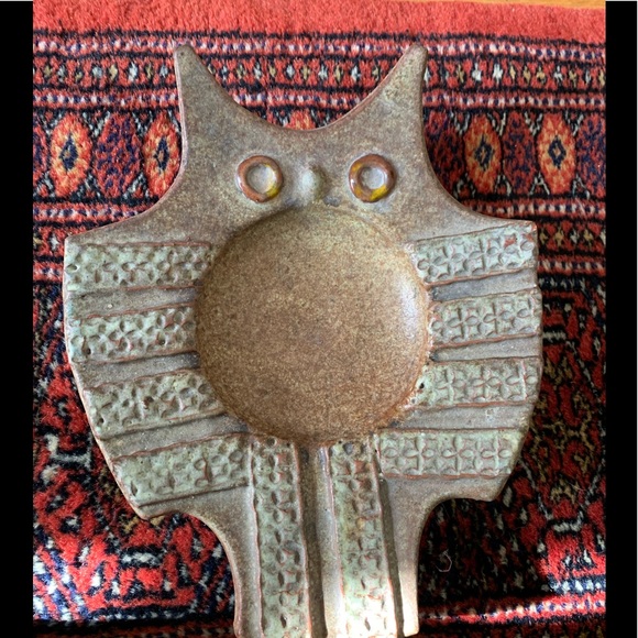 Other - Clay Pottery Art Owl Made In Spain